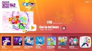 Shutup jdnow menu updated.png (546 KB) Shut Up and Dance on the Just Dance Now menu (2017 update, computer)