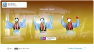 Just Dance 2019 coach selection screen