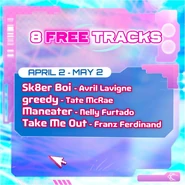 Schedule (Cropped, part 2)