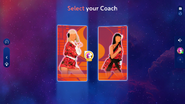 Just Dance 2024 Edition coach selection screen