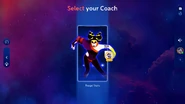 Just Dance 2024 Edition coach selection screen