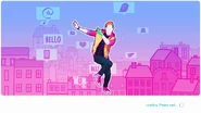 Just Dance 2020 loading screen