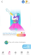 Just Dance Now coach selection screen (2020 update, phone)