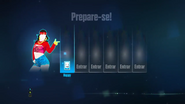 Just Dance 2015 coach selection screen