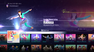 Rabiosa (Latin Fitness Version) on the Just Dance 2016 menu (8th-gen)