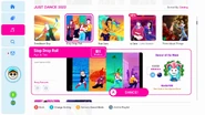 Stop Drop Roll no menu do Just Dance 2022