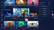 Another One Bites the Dust (Stunt Version) on the Just Dance 2023 Edition menu