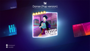 Just Dance 2014 routine selection screen