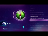 Jin Go Lo Ba w menu Just Dance: Greatest Hits (Xbox)