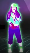 Just Dance 2 beta coach