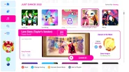 Love Story (Taylor's Version) on the Just Dance 2022 menu