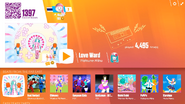 Loveward jdnow menu.png (1.77 MB) Love Ward on the Just Dance Now menu (2017 update, computer)