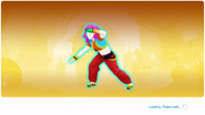 Just Dance 2019 loading screen