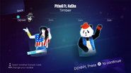 Just Dance 2014 coach selection screen