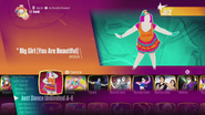 Biggirl jd2018 menu.png (2.24 MB) Big Girl (You Are Beautiful) on the Just Dance 2018 menu