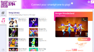 Boogie Wonderland on the Just Dance Now menu (2020 update, computer)