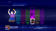 Just Dance 2017 coach selection screen (camera)