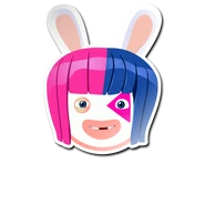 Rabbid avatar (unlockable through Uplay)