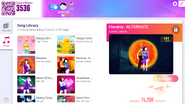 Havana (Tango Version) on the Just Dance Now menu (2020 update, computer)