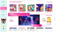 Mi Mi Mi on the Just Dance 2020 menu