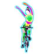 Just Dance 2018 album coach (Cycling Version)