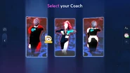 Just Dance 2023 Edition coach selection screen