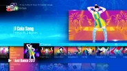Cola Song on the Just Dance 2017 menu (8th-gen)