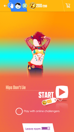 Hips Don T Lie Just Dance Wiki Fandom - hips don't lie roblox id full