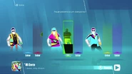 Just Dance 2018 coach selection screen