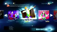 Sexy And I Know It on the Just Dance 2015 menu