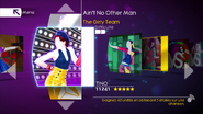 Ain’t No Other Man on the Just Dance 4 menu