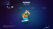 Just Dance 2014 coach selection screen (controller)