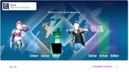 Just Dance 2019 coach selection screen