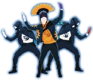 The album coach seen in The Art of Just Dance (10th Anniversary Edition)