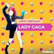 Adameve on a post celebrating Lady Gaga’s birthday (Facebook)