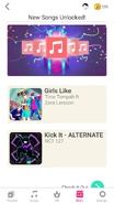 Just Dance Now release newsfeed (along with Girls Like)
