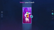 Just Dance 2023 Edition coach selection screen