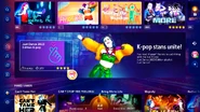Jd2023kpop jd2024 bannermenu.png (1.4 MB) Just Dance 2024 Edition banner screen ("Just Dance 2023 Edition K-pop")