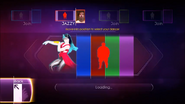 Just Dance 4 coach selection screen (Xbox 360)