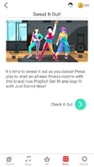 Newsfeed for the "Sweat It Out!" playlist