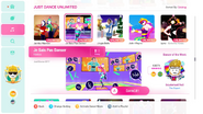 Je sais pas danser on the Just Dance 2020 menu