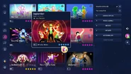 September on the Just Dance 2023 Edition menu