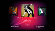 Surfin' Bird on the Just Dance menu
