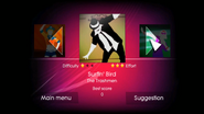 Surfin’ Bird on the Just Dance menu