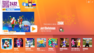 Last Christmas on the Just Dance Now menu (2017 update, computer)