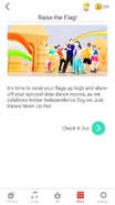 Raisetheflag jdnow newsfeed 2.png (495 KB) Newsfeed for the "Raise the Flag!" playlist