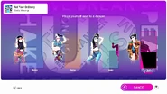 Just Dance 2019 coach selection screen (8th-gen, camera)