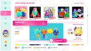 Bubble Pop! (Bubble Gum Version) on the Just Dance 2020 menu