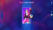 Just Dance 2024 Edition coach selection screen