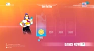 Just Dance 2018 coach selection screen (7th-gen)